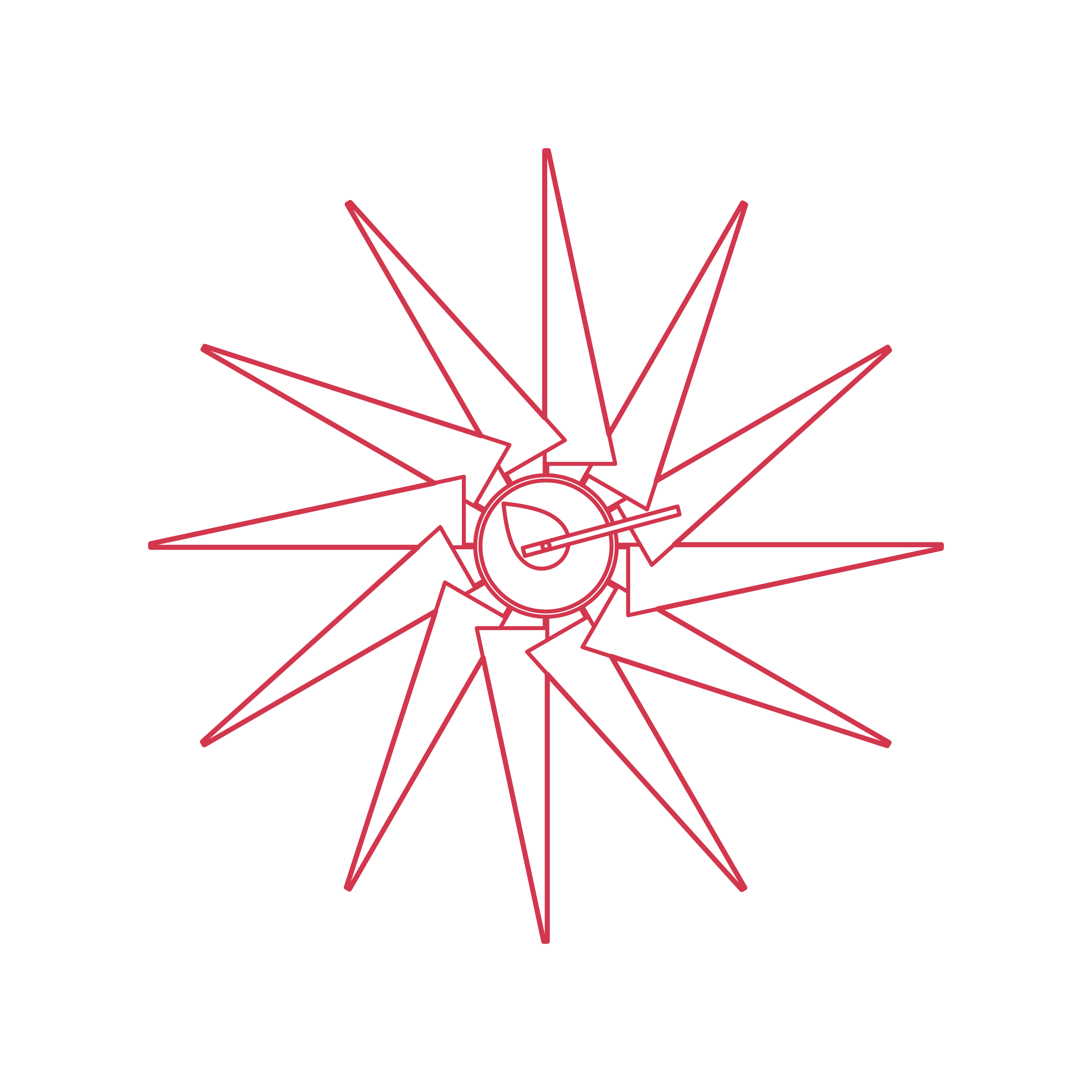 Objects Wall Clocks Nelson Turbine Clock Outline Drawing Svg Vector Free Vectors